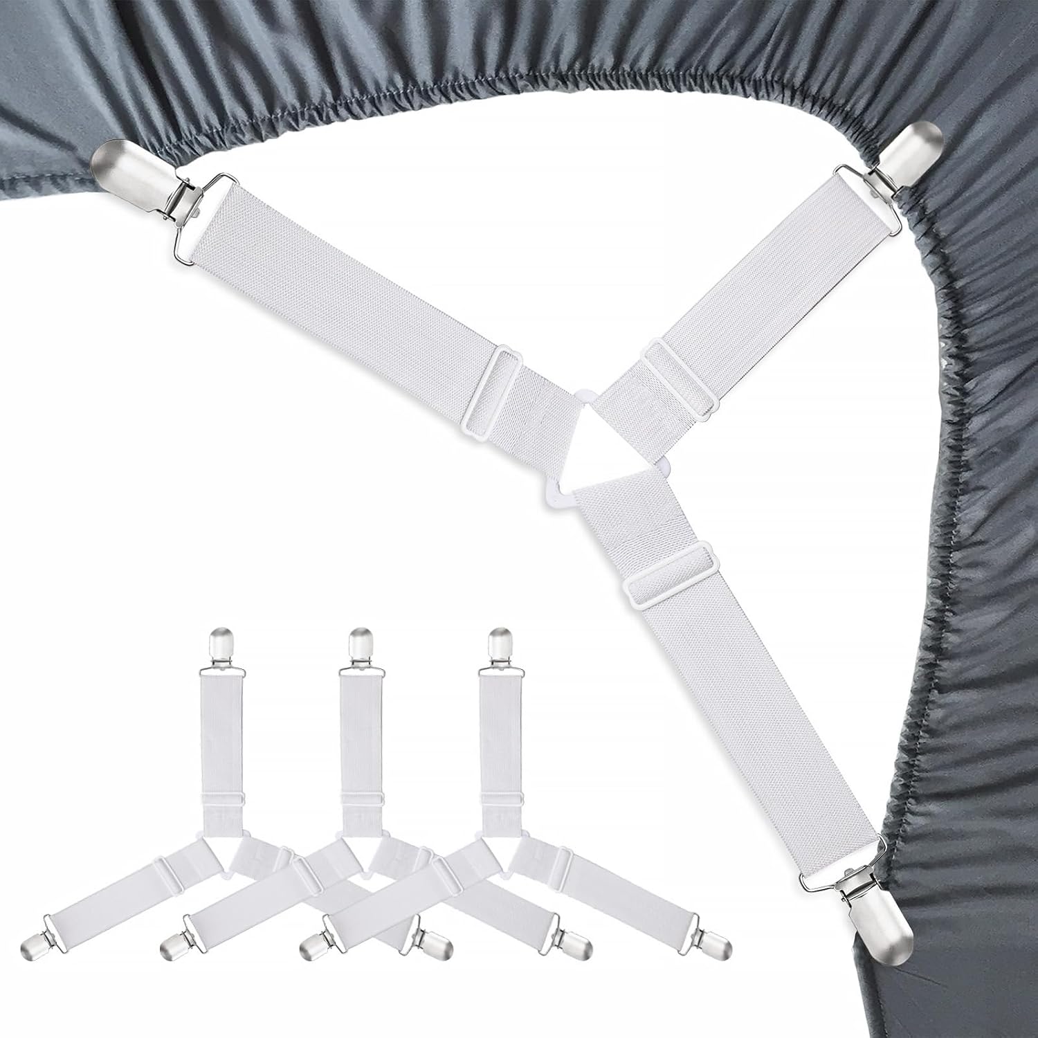 ZipSheet™ Laken-Spanner (4er-Set)