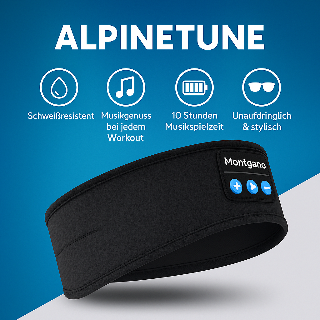 AlpineTune - Bluetooth Stirnband