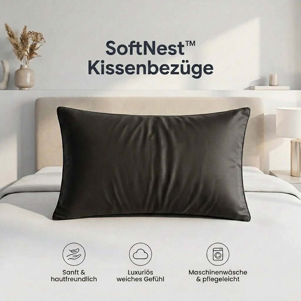 SoftNest™ Kissenbezüge