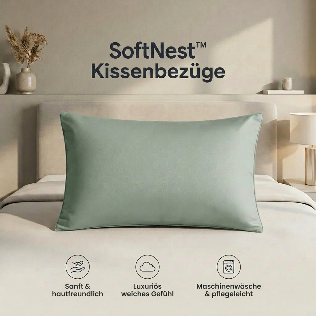 SoftNest™ Kissenbezüge