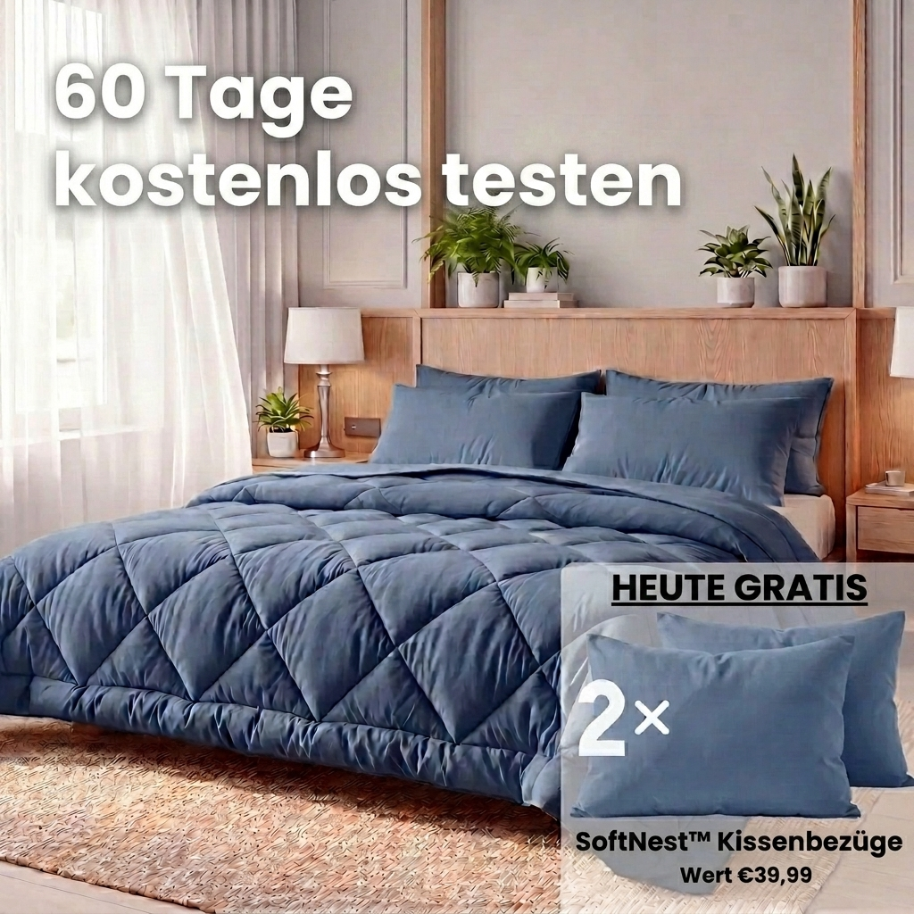 SoftNest™ Bettdecke – 2-in-1 Decke ohne Bezug