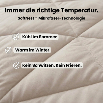 SoftNest™ Bettdecke – 2-in-1 Decke ohne Bezug