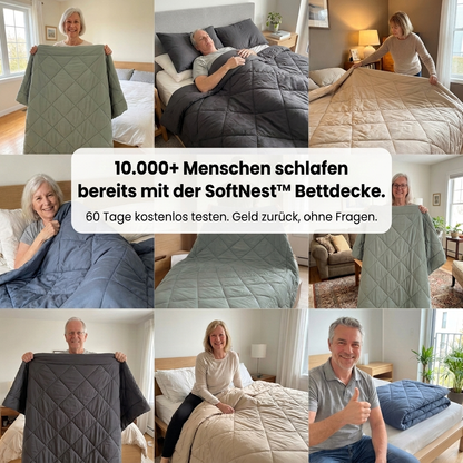 SoftNest™ Bettdecke – 2-in-1 Decke ohne Bezug